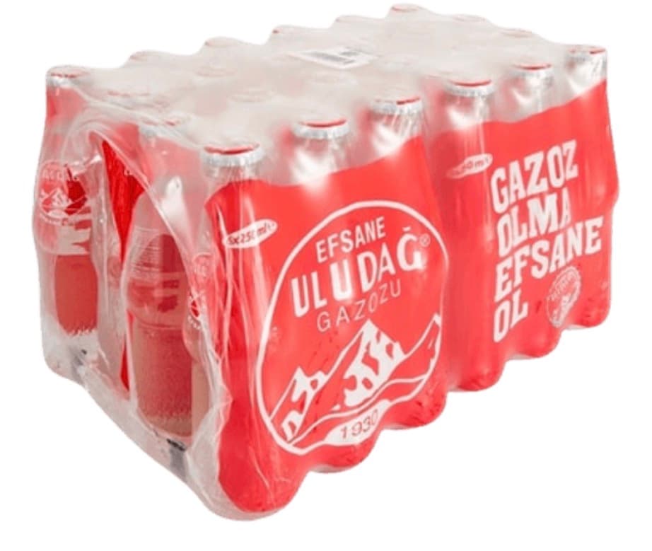 Uludağ Gazoz - Original (Sade), 24 x 250 ml Case